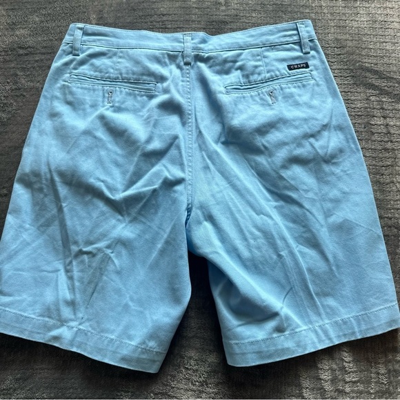 Mens Blue Chaps Shorts With Pockets Size 34 - Picture 6 of 6